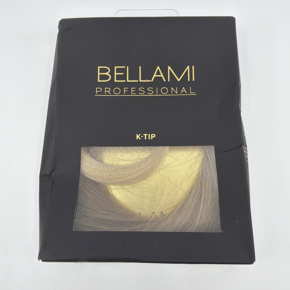 Bellami KERATIN TIP MIDNIGHT ICE BLONDE #8C/60 BALAYAGE 20" New Sealed Box